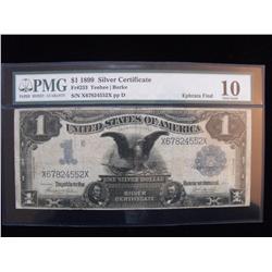 $1 BLACK EAGLE SILVER CERTIFICATE PMG FR 233