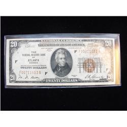 $20 ATLANTA FRBN 1929