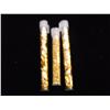 Image 1 : 3 VIAL OF GOLD FLAKE