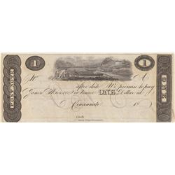 $1 REMAINDER 18XX OHIO CINCINNATI