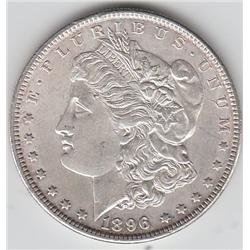 1896 HIGH GRADE SILVER MORGAN $1