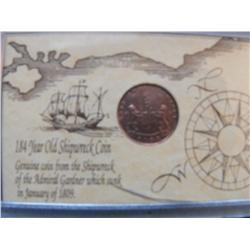 OVER 200 YEAR OLD SHIP WRECK COIN