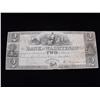 Image 1 : $2 WASHTENAW OBSOLETE 1837 OLD CURRENCY