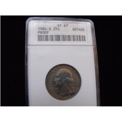 1984 S 25c PROOF 67 ANACS