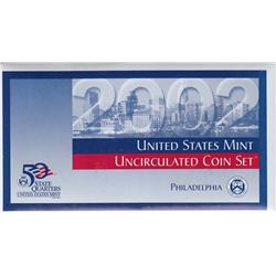 2002 US MINT SET 10 COINS TOTAL $2.91
