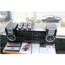 STEREO SYSTEM -  AIRKING FREE STANDING FAN -  WALL