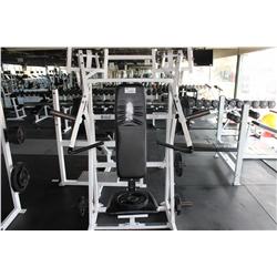 HAMMER STRENGTH INCLINE PRESS C/W