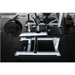 HAMMER STRENGTH FREE WEIGHT CALF PRESS