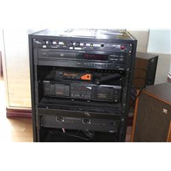 GYM SOUND SYSTEM INCLUDES 2 JBL SPEAKERS