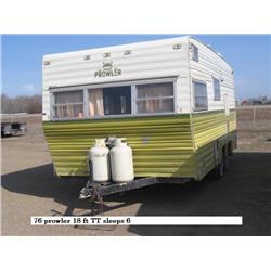 1976 Prowler Trailer