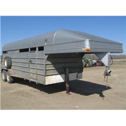1992 Real Industries Cattle Trailer