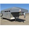 Image 1 : 1992 Real Industries Cattle Trailer