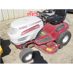 White Lawn Tractor