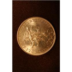 1968 Mexican Olympic Commemorative Coin