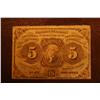 Image 1 : 1862 5 Cent Fractional Currency