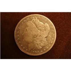 1890-O Morgan Silver Dollar