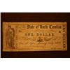 Image 1 : 1866 State of North Carolina $1 Note