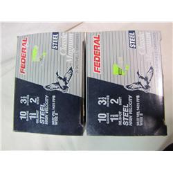 Ammo Box Federal 10 ga 3 1/2           x2