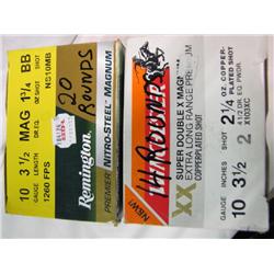 Ammo 3 Misc Boxes 10 ga 3 1/2         x2