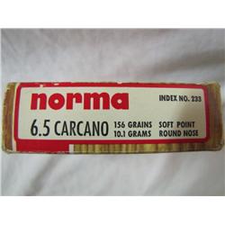 Ammo Box Norma 6.5 Carcano