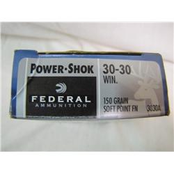 Ammo Box Federal 30-30 win