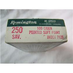 Ammo Box Remington 250 Sav