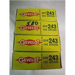Ammo Box Gevlot  .243                           x4