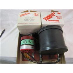 Brass Tumbler with 2 boxes brass polish