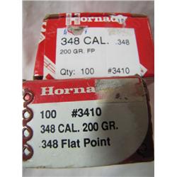 Lot of 2 boxes .348 bullets