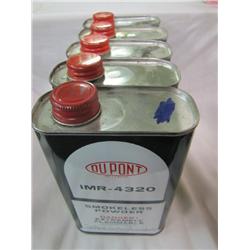 Can of Dupont IMR-4320 Powder           x5