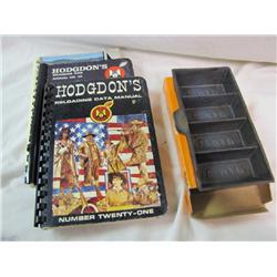 Lot of 3 Reloading Books & Lyman Ingot Mould