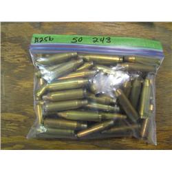Bag of Brass 50 pcs                 .243