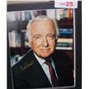Image 1 : WALTER CRONKITE HAND SIGNED PHOTOGRAPH