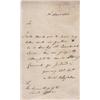 Image 1 : 1836 (30 April) Sir Michael O'Loghlen handwritten and signed letter