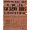 Image 1 : 1882: Great Northern Railways Co. excursion to Warrenpoint poster