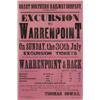 Image 1 : 1882: Great Northern Railways Co. excursion to Warrenpoint poster