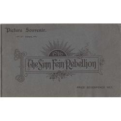1916 Rising: "The Sinn Fein Rebellion" picture souvenir booklet
