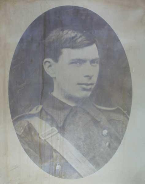 1916 Rising: Large framed portrait of executed leader Con Colbert