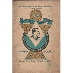 1885-1979: Collection of booklets including 1936 Old IRA Dublin Brigade reunion