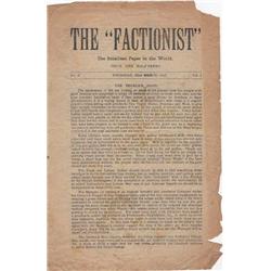 1917: The Factionist - The Smallest Paper in the World