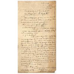 1919 (25 July) Dublin Castle letter with orders to arrest MP's, Kevin O'Higgins, Ernest Blythe, Seam