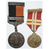 Image 1 : 1919-1946: 1919-21 War of Independence Medal with Comrac bar and 1939-46 Emergency Service Medal An 