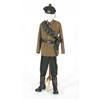 Image 3 : 1920-1921: Auxiliary Division uniform including tunic, cap, bandolier and Webley revolver.