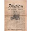Image 1 : 1937: Fianna Fail Bulletin general election edition and other Eamon De Valera related items