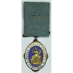 1931: RDS official guest pass medal of German diplomat Georg von Dehn-Schmidt