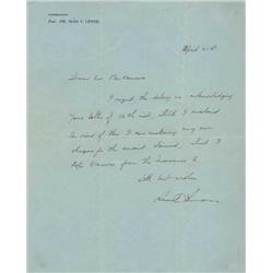 1950: Seán Lemass handwritten and signed letter