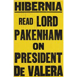 1960s: Hibernia advertisement posters