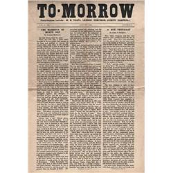 TO-MORROW - W.B. Yeats, Lennox Robinson, Joseph Campbell