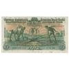 Image 1 : Consolidated Banknote, "Ploughman". Bank of Ireland. One Pound. 9-2-39