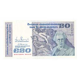 Central Bank. Series B. Twenty Pounds.